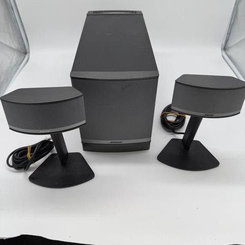 BOSE Companion 5 Multimedia speaker systeem - in nette staat, Audio, Tv en Foto, Luidsprekers, Zo goed als nieuw, Front, Rear of Stereo speakers