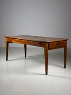 Franse eettafel antiek landelijk eiken 178cm, Ophalen