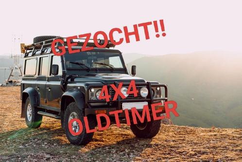 Gezocht!! 4x4 OLDTIMER offroad terreinwagen, Auto diversen, Auto-accessoires, Zo goed als nieuw, Ophalen of Verzenden