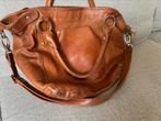 Cowboysbag cognac kleur, Sieraden, Tassen en Uiterlijk, Tassen | Damestassen, Ophalen of Verzenden, Bruin, Handtas