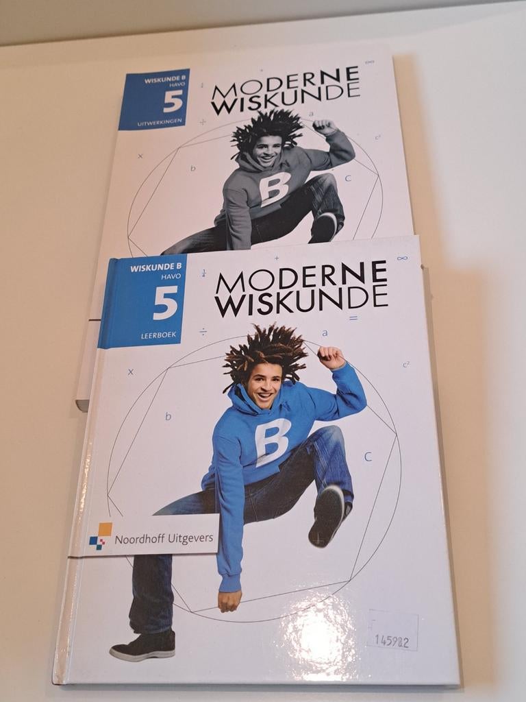 Moderne Wiskunde 11e ed havo 5 wiskunde B leerboek + uitwerk, Boeken, Schoolboeken, Ophalen of Verzenden, Zo goed als nieuw, Overige niveaus
