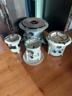 Petroleumstellen 1 2 4 pits emaille - functioneel, Ophalen of Verzenden