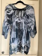 Blouse /shirt blauw met 3/4 mouw Maat XL Merk: Dreamstar, Ophalen of Verzenden, Zo goed als nieuw, Maat 46/48 (XL) of groter, Blauw
