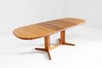 Vintage Glostrup deense ovalen eettafel tafel massief teak, Huis en Inrichting, Tafels | Eettafels, Ophalen, Vintage, design, Teakhout