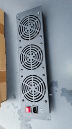 19 inch rack ventilatoren - 3 stuks (nieuw), Computers en Software, Servers, Ophalen of Verzenden