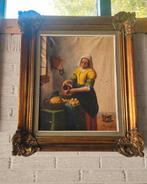 Melkmeisje in Brocante lijst, Ophalen of Verzenden