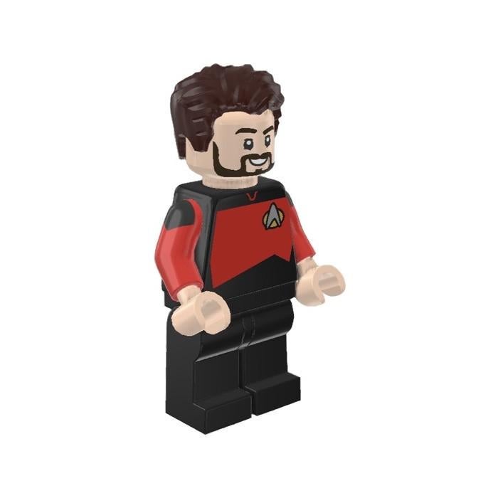 TREK003: Commander William Riker, Ophalen of Verzenden, Nieuw, Complete set, Lego