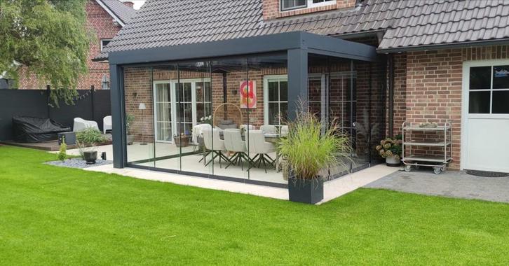 MK Veranda – Dé specialist in aluminium veranda’s !, Tuin en Terras, Overkappingen, Nieuw, Veranda, Ophalen of Verzenden