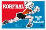 Sticker sport korfbal KNKV - made in Holland, Verzenden, Zo goed als nieuw, Sport