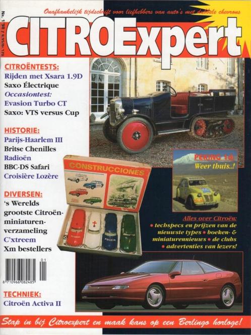 CitroExpert 1 1998 Pijpops, Tissier, ASH, Evasion, BBC DS, Boeken, Auto's | Folders en Tijdschriften, Nieuw, Citroën, Ophalen of Verzenden