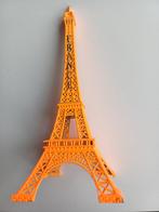 Oranje metalen Eiffeltoren souvenir - Parijs, Verzamelen, Ophalen of Verzenden, Zo goed als nieuw