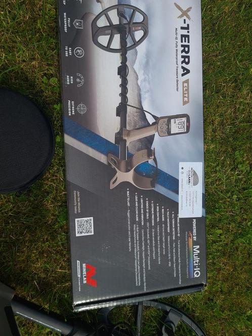 Minelab X-Terra elite, Hobby en Vrije tijd, Metaaldetectors, Zo goed als nieuw, Minelab, Ophalen
