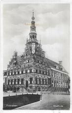 AK Franeker - Stadhuis, Verzenden, 1920 tot 1940, Gelopen, Friesland