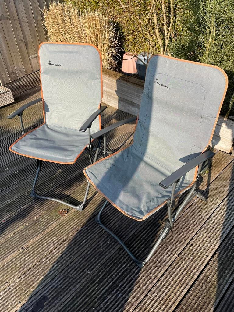 Isabella Stoelen, Caravans en Kamperen, Kampeermeubelen, Ophalen of Verzenden, Zo goed als nieuw, Campingstoel