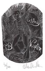 1117 Ex Libris België : Harlinde van Meulder, z.j., Antiek en Kunst, Kunst | Etsen en Gravures, Verzenden