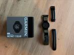 Garmin instinct 2 Solar Tactical Black, Ophalen, Zwart, Garmin, Zo goed als nieuw