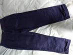 Linnen zomerbroek maat 36-38, lengte 7/8, merk Benneton, Blauw, Benetton, Ophalen of Verzenden, Maat 36 (S)