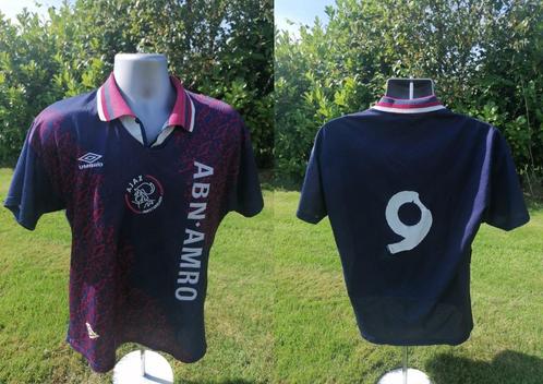 Vintage Ajax 1994-95 uit shirt Umbro maat M #9, Verzamelen, Sportartikelen en Voetbal, Gebruikt, Shirt, Ajax, Ophalen of Verzenden