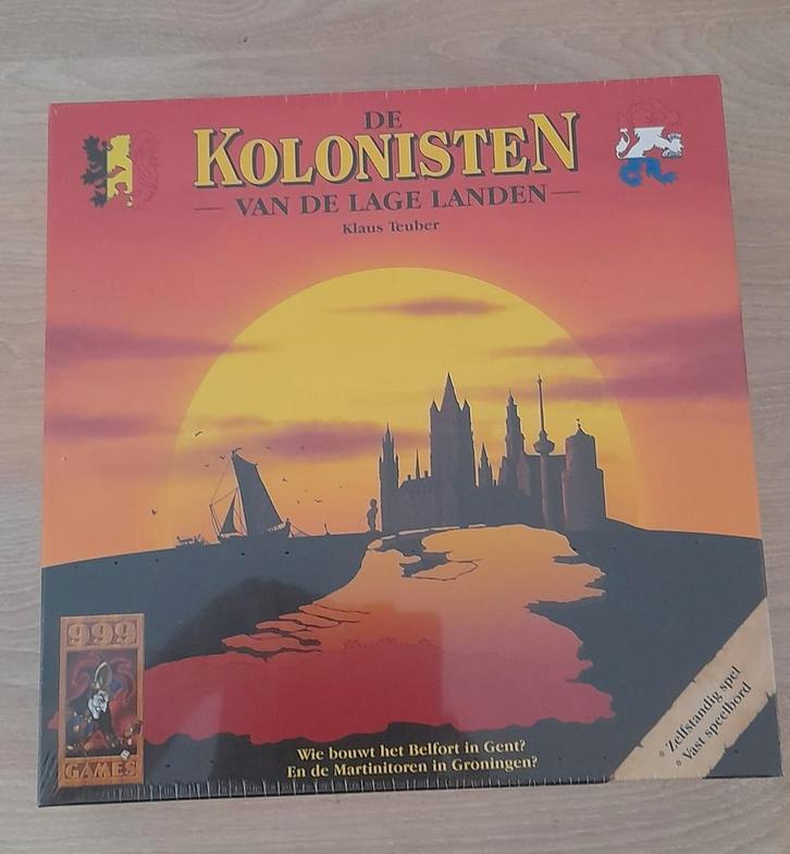 De Kolonisten van de Lage Landen, Hobby en Vrije tijd, Gezelschapsspellen | Kaartspellen, Nieuw, Ophalen of Verzenden