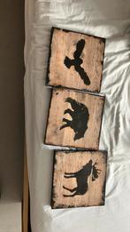 Ikea lijstjes set van 3, Huis en Inrichting, Ophalen of Verzenden, Gebruikt, Hout, Minder dan 50 cm