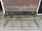Stalen fietsenrek hoog laag, voor 5 fietsen, Ophalen, Gebruikt