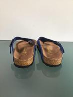 GRATIS VERZENDEN | BIRKENSTOCK Gizeh blauwe slippers 37, Kleding | Dames, Schoenen, Slippers, Zo goed als nieuw, Birkenstock, Verzenden