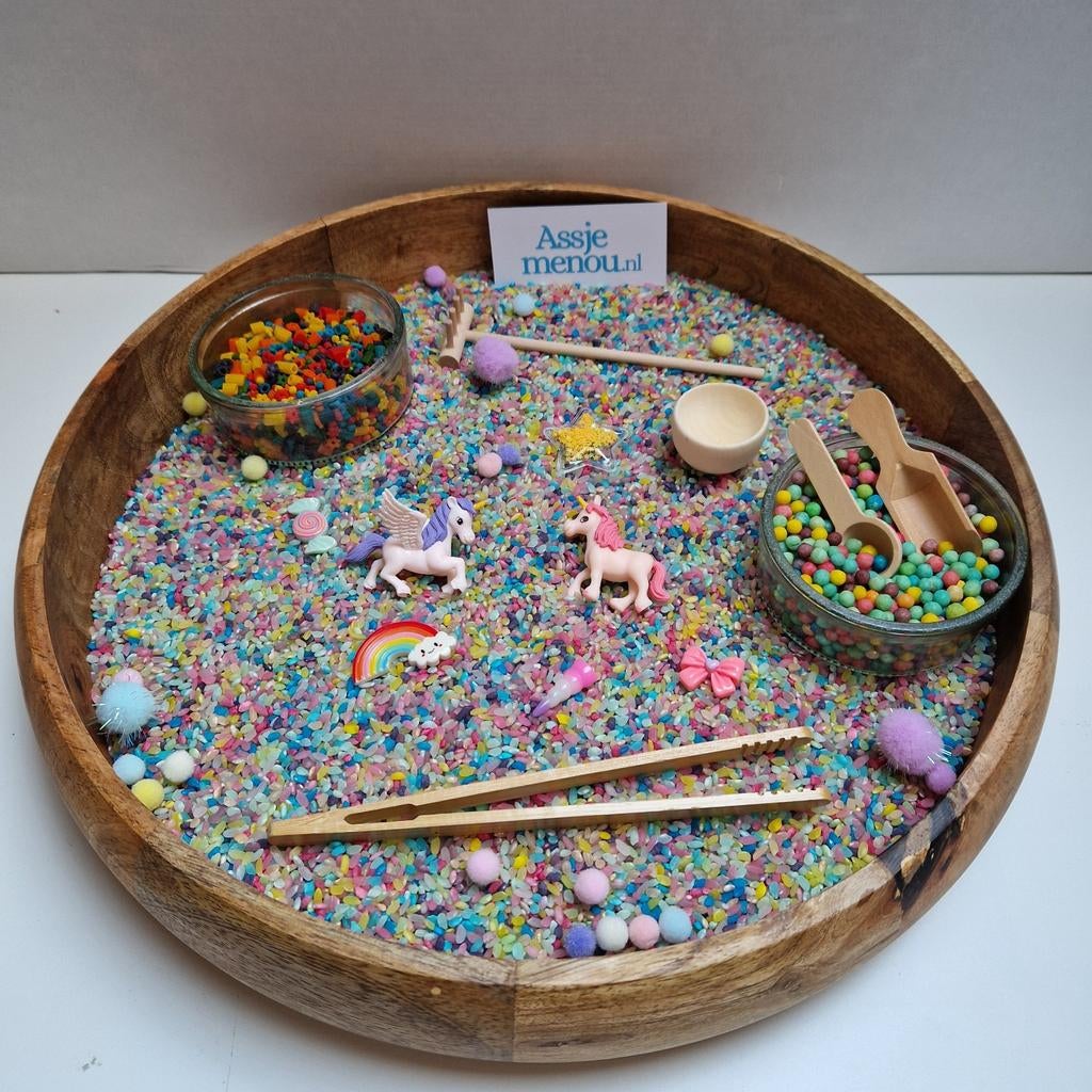 Unicorn Speelbakvulling XL - Compleet!, Ophalen of Verzenden, Nieuw, Ontdekken