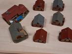 Set van 10 plattelands huisjes n spoor, Hobby en Vrije tijd, Modeltreinen | N-Spoor, Overige merken, Gebruikt, Gelijkstroom, Brug, Tunnel of Gebouw