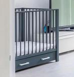 Houten grijze box verstelbaar en met lade, Ophalen, Gebruikt, Rechthoekig, Lade