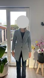 Dames mantel ijsblauw met bijpassende donkerblauwe sjaal, Kleding | Dames, Ophalen of Verzenden, Zo goed als nieuw, Blauw