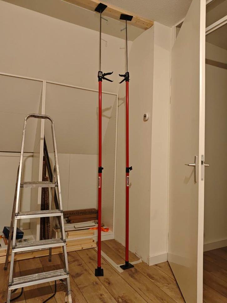 Kreator telescopische steunen 1150 - 2900mm, Doe-het-zelf en Verbouw, Gereedschap | Handgereedschap, Zo goed als nieuw, Ophalen of Verzenden