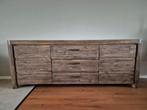 Dressoir /kast acacia, Ophalen, 25 tot 50 cm, 200 cm of meer
