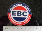 sticker EBC brake pads shoes bremsbelage backen logo, Ophalen of Verzenden, Merk, Zo goed als nieuw