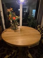 Massief eikentafel, Huis en Inrichting, Tafels | Statafels, Ophalen, Gebruikt