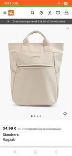Sketchers rugtas dames nieuw, 30 cm of meer, Beige, Ophalen of Verzenden, Nieuw
