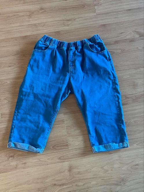 Peet: Tissaia capri jeans maat 48/50, Kleding | Dames, Grote Maten, Zo goed als nieuw, Broek of Spijkerbroek, Blauw, Ophalen of Verzenden