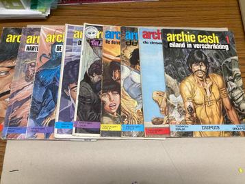 T.K. Nog 9 stripboeken van Archie Cash Zie actuele lijst beschikbaar voor biedingen