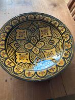Assif Safi Signed Moroccan Pottery Decorated With Flowers., Ophalen