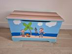 Piratenkist, Huis en Inrichting, Woonaccessoires | Kisten, Ophalen, Zo goed als nieuw, Minder dan 50 cm, Minder dan 50 cm