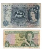 Bankbiljetten UK en Jersey, Verzamelen, Overige Verzamelen, Bankbiljetten UK en New Jersey, Gebruikt, Ophalen of Verzenden