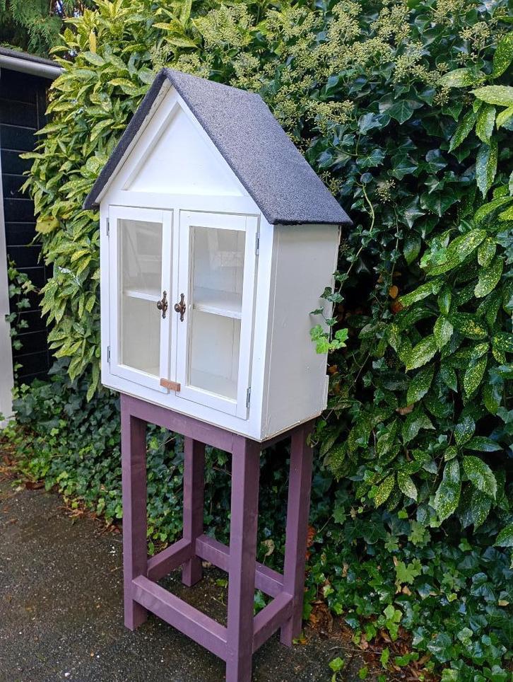 Minibieb, Huis en Inrichting, Kasten | Boekenkasten, Nieuw, 50 tot 100 cm, Minder dan 100 cm, 25 tot 50 cm, Ophalen of Verzenden