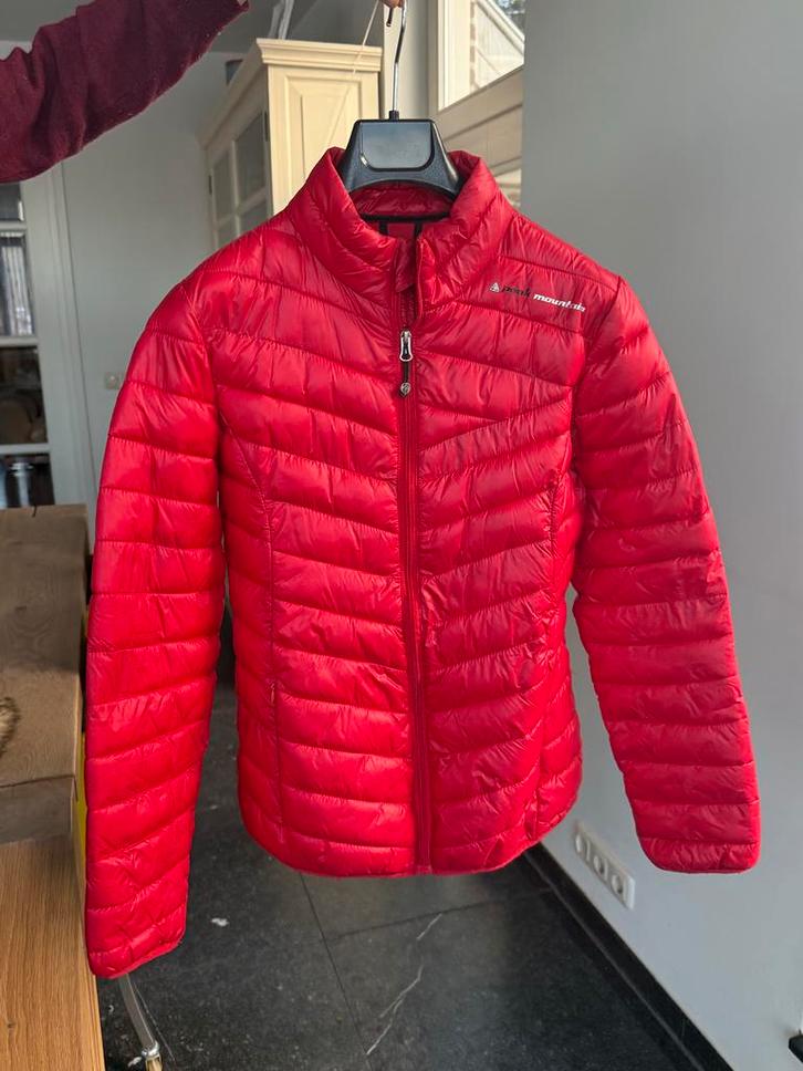 Peak Mountain donsjas, Kleding | Dames, Jassen | Zomer, Zo goed als nieuw, Maat 38/40 (M), Rood, Ophalen of Verzenden