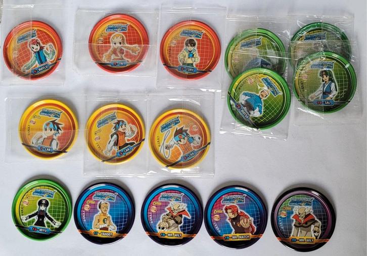 15st Megaman Metal Tazos, Verzamelen, Flippo's, Overige typen, Adventure, Cheetos 24 Game, Chester Cheetos, Flying, Gouden Flippo's