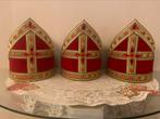 Sinterklaas mijter mini/kinder mijters nieuw, 3 voor €120!!!, Diversen, Sinterklaas, Ophalen of Verzenden, Nieuw