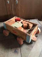 Antieke Vilmos Huszár Blokkenwagen speelgoed, Antiek en Kunst, Ophalen of Verzenden