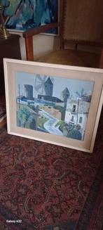 Landschap Spanje ? - Renee Smeets ( 1905 -Eindhoven 1976 ), Antiek en Kunst, Ophalen of Verzenden