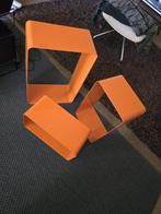 Te koop 3 metalen kubus, Ophalen of Verzenden, Gebruikt