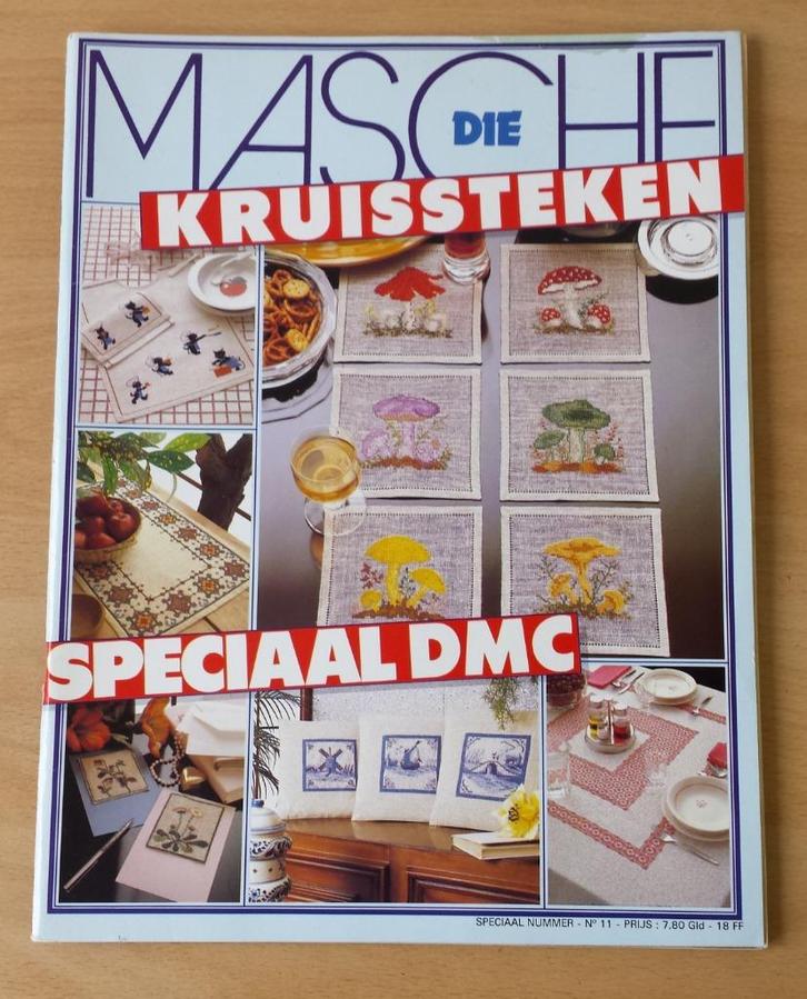 Die Masche - Kruisssteken Speciaal DMC nr.11 - 1983, Hobby en Vrije tijd, Borduren en Borduurmachines, Gebruikt, Patroon, Handborduren