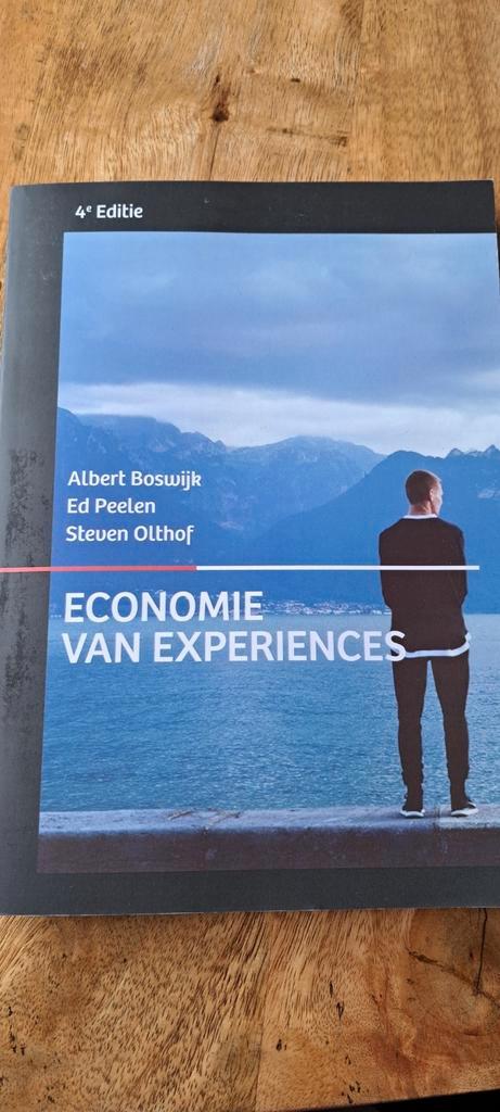 Albert Boswijk - Economie van experiences, Boeken, Schoolboeken, Zo goed als nieuw, Nederlands, Overige niveaus, Ophalen of Verzenden
