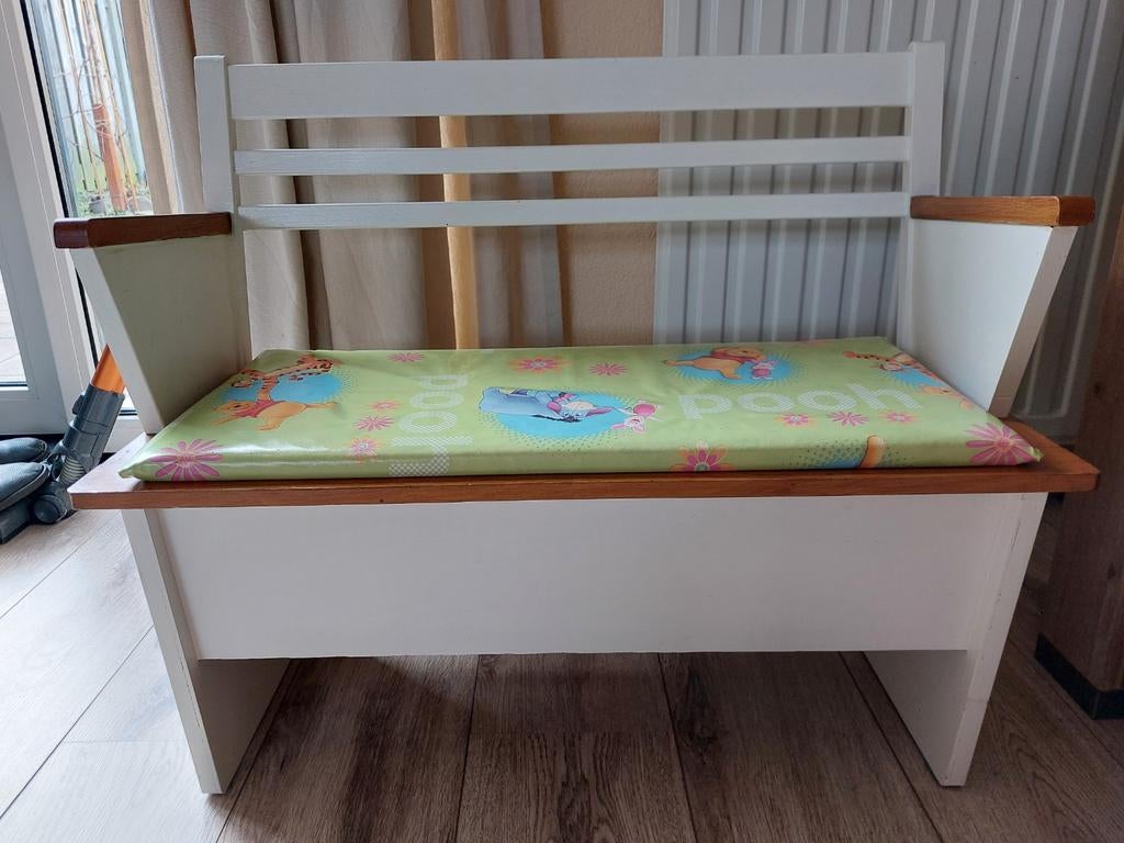 Winnie de pooh bankje met opbergruimte, Ophalen, Gebruikt, Overige typen